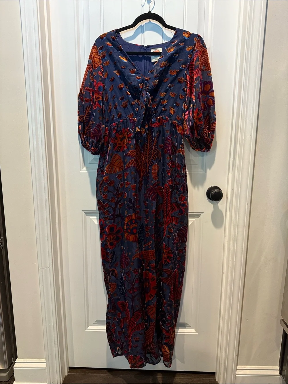 FARM Rio Jaguar Velvet Jumpsuit - Picture 5 of 9